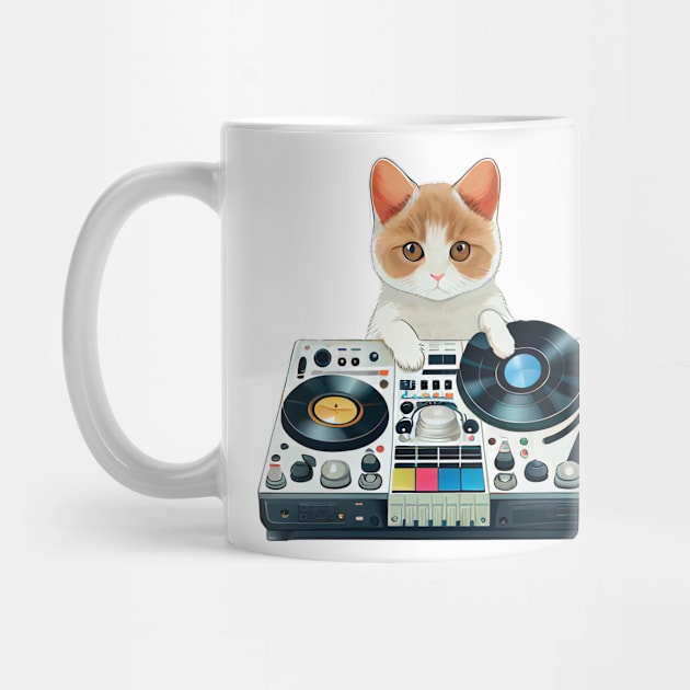 DJ Kitty by GreenMary Design